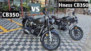 2024 Honda CB350 Vs Hness CB350 Full Comparison  From Hness Owner [upl. by Krakow]