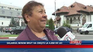 Salariul minim brut va crește la 4 050 de lei [upl. by Phillis]