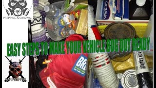 SHTF Prepping Easy steps to make your vehicle bug out ready [upl. by Grizel619]