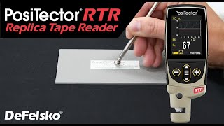 How to Measure Surface Profile Using Testex Replica Tape and the PosiTector RTR [upl. by Llenrub310]