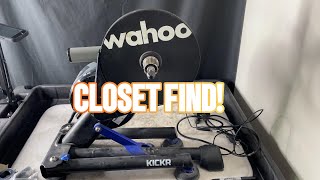 Closet find Wahoo kickr v5 [upl. by Jobe]