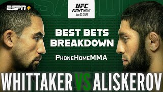 Whittaker vs Ikram Aliskerov Card Breakdown and Prediction [upl. by Pravit658]