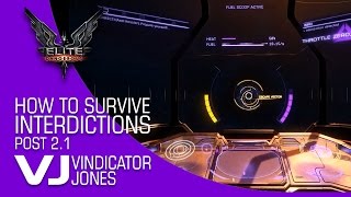 Elite Dangerous How to Survive Interdictions Post 21 [upl. by Krell777]