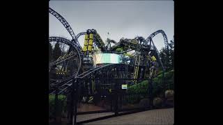 Smiler and Oblivion 🔥🔥🔥 altontowersresort joinus oblivion rollercoaster thrillride [upl. by Llertnod104]