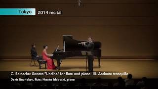 C Reinecke Flute Sonata quotUndinequot Op 167 III Andante tranquillo [upl. by Eimmelc]