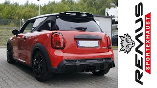 MINI Cooper JCW F56  Wydech Remus GPFBypass Valved Exhaust  Wydechowepl [upl. by Klinges133]