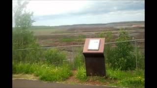 ChisholmHibbing Minnesota Ironman Statue and Hull Rust Mine [upl. by Gnov]