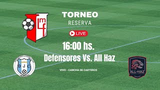 Defensores Vs All Haz  22 de Septiembre de 2024  RESERVA [upl. by Leiahtan]