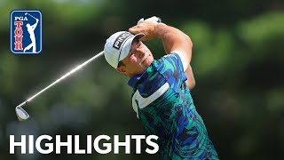 Viktor Hovland shoots 9under 61  Round 4  BMW Championship  2023 [upl. by Amitaf]