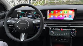 2025 Hyundai Tucson Facelift Apple CarPlay Review [upl. by Kassey]