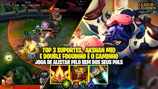 ALISTAR com essa BUILD TANKA E BATE  Alistar Wild Rift Gameplay [upl. by Sama455]