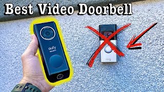 BEST Video Doorbell 2024 with No Subscription Required Eufy Dual Camera Doorbell Installation Memory [upl. by Ilam]