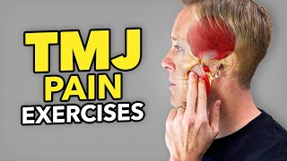 4 Exercises for Jaw TMJ Pain [upl. by Ocicnarf357]