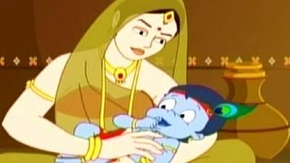 Bal Krishna Part 2  Lord Krishna Kills Kansa Animated English Story [upl. by Garcia940]