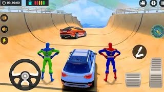 Spiderman Car Stunt Games  The Ultimate Superhero Driving Experience [upl. by Francyne]