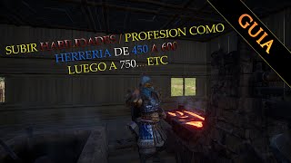 GUIA  Myth of Empires  Como Pasar Profesiónes de 450lvl 600lvl [upl. by Sams]