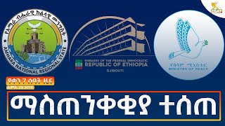 Ethiopia ESAT DAY TIME NEWS AUGUST 05 2024 [upl. by Sandie]