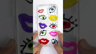 Satisfying Phone Cover All Saints Day Colorsvisualart artwork shortsarthalloween colormixing [upl. by Hnirt]