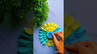 Paper snowflake easy budget diy Christmas decor amazing papercraft ideas diy craft shortfeed [upl. by Mazman]