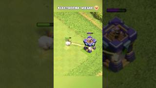 🥵New troop Electrofire Wizard VS Max level archer towerClash of clanscocshorts ytshors [upl. by Garrison]