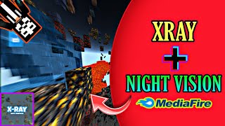 Xray Texture Pack For MCPE 12072  Xray  Infinite Night Vision 120 [upl. by Bonaparte]