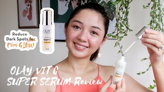 Olay Niacinamide  Vitamin C Super Serum 1st Impression Review [upl. by Erika]