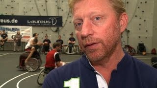 Tennislegende Boris Becker Schirmherr von quotKörbe für Kölnquot [upl. by Gennifer970]