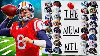 I Relocated All 32 NFL Teams amp Started Over with a Fantasy Draft [upl. by Kyla]