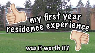 MY FIRST YEAR RESIDENCE EXPERIENCE AT UBC  maddy a [upl. by Enoid]