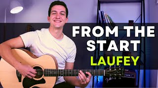 How to Play From the Start by Laufey  Guitar Lesson with Chords [upl. by Armillia]