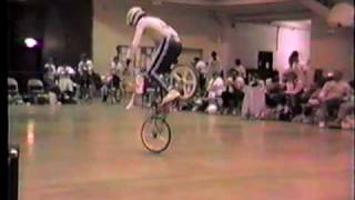 Old school BMX flatland contest April 1987 [upl. by Tami]