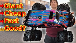 Giant CHEAPish RC Car Monster Truck  Is it any good [upl. by Torre]