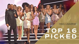 The 70TH MISS UNIVERSE Top 16 Picked  Miss Universe [upl. by Oilerua]