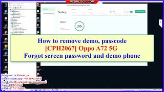 How to remove demo passcode unbrick Oppo A72 5G CPH2067 remote services [upl. by Surazal313]