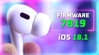 ANC Affected 🤔 AirPods Pro 2 Firmware 7B19 on iOS 181  How to Update [upl. by Cadman]