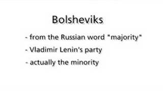 What were the Bolsheviks and the Mensheviks [upl. by Notnirb]