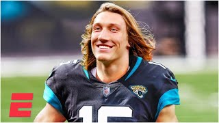 The Jacksonville Jaguars select QB Trevor Lawrence with the No 1 pick  2021 NFL Draft [upl. by Kensell338]