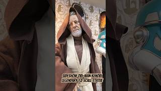 Star Wars ObiWan Kenobi Legendary 12 Scale Statue by Sideshow sideshowcollectibles starwars [upl. by Colbye16]