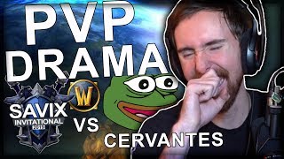 Asmongold Reacts to Savix Drama Video and Then Cervantes and Savix Have a Long Argument [upl. by Boulanger556]