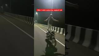 bike 1lakh subscriber support vlog vlog stuntbike [upl. by Joung]