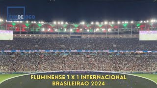 Brasileirão 2024 Fluminense 1 x 1 Internacional [upl. by Nnylhtak927]