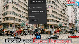 The FASTEST Way to Remove Distractions in Photoshop with Generative Fill [upl. by Lat]