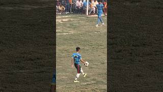 Naogaon Atrai is trying to control the ball during the game [upl. by Ahserkal]