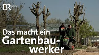 Gartenbauwerker  Ausbildung  Beruf  BR [upl. by Peer]