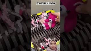 Spredding dols satisfying toys clawmachine doll funny gojzer shredding automobile [upl. by Ehtylb476]