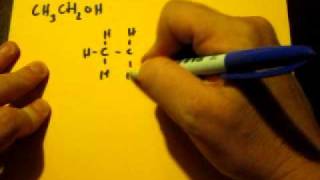 Lewis Dot Structure of CH3CH2OH Ethanol [upl. by Rik]