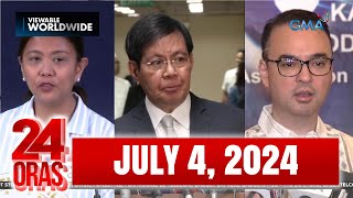 24 Oras Express July 4 2024 HD [upl. by Milla]