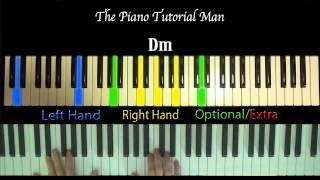 How to Play  Locked out of Heaven by Bruno Mars  Piano and vocals  PTM [upl. by Kono]