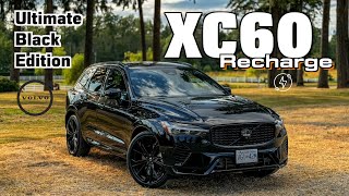 2024 Volvo XC60 T8 Recharge Ultimate Black Edition  Brawn and Beauty [upl. by Zandra]