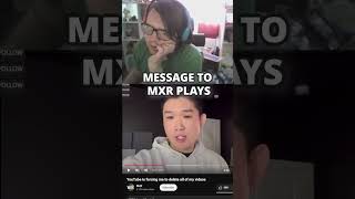 Message to MxR Plays mxr mxrplays [upl. by Ball226]